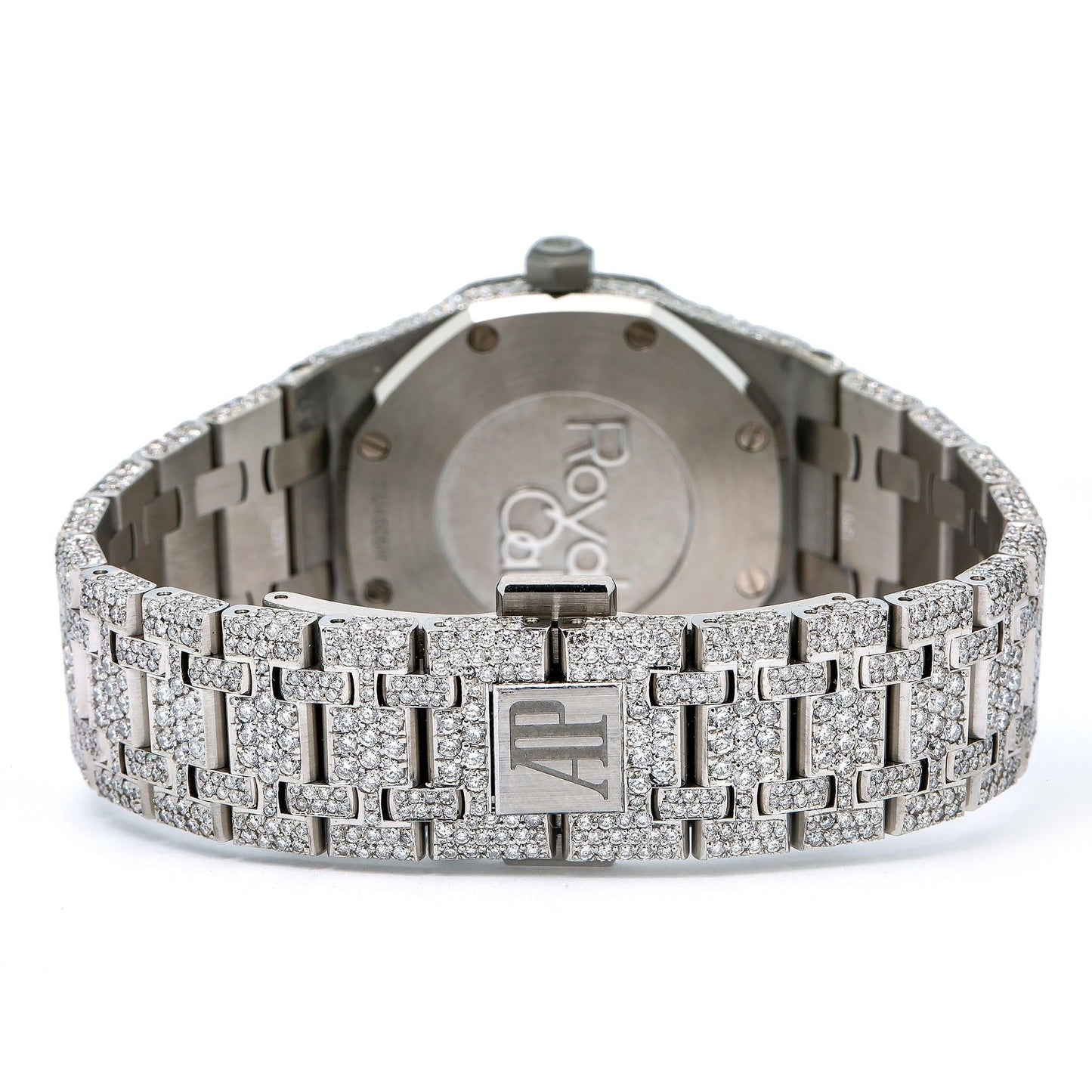 Audemars Piguet Royal Oak Lady 67650ST 33MM Diamond Dial With 15.75 CT Diamonds