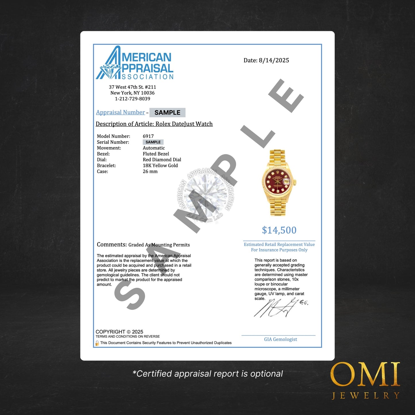 Rolex Datejust 36MM 1601 Mother of Pearl Roman Diamond Dial Diamond Bezel Two Tone Yellow Gold Semi Diamond Jubilee Bracelet
