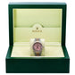 Rolex Datejust 36MM 1601 Pink Mother of Pearl Roman Diamond Dial Diamond Bezel Two Tone Rose Gold Full Diamond Jubilee Bracelet 8.75ct