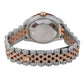 Rolex Datejust 31MM 178271 Black Mother of Pearl Diamond Dial Diamond Bezel Two Tone Rose Gold Full Diamond Jubilee Bracelet