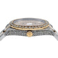 Rolex Datejust 41MM 116333 Diamond Paved Dial Diamond Bezel Two Tone Yellow Gold Semi Diamond Oyster Bracelet 12.5ct
