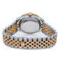 Rolex Datejust 36MM 16233 Red Roman Diamond Dial Diamond Bezel Two Tone Yellow Gold Full Diamond Jubilee Bracelet