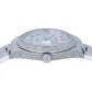 Rolex Datejust 41MM 126300 Diamond Paved Rainbow Eastern Arabic Dial Diamond Bezel Stainless Steel Full Diamond Oyster Bracelet