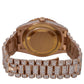 Rolex Day-Date 40MM 228235 Diamond Paved Roman Dial Diamond Bezel 18K Rose Gold Full Diamond President Bracelet 25.25ct