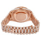 Rolex Day-Date 40MM 228235 Diamond Paved Roman Dial Diamond Bezel 18K Rose Gold Full Diamond President Bracelet 25.25ct