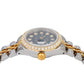 Rolex Datejust 26MM 69173 Black Diamond Dial Diamond Bezel Two Tone Yellow Gold Full Diamond Jubilee Bracelet