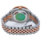 Rolex Datejust 36MM 116231 Diamond Paved Dial Diamond Bezel Two Tone Rose Gold Full Diamond Jubilee Bracelet 11.75ct