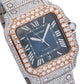 Cartier Santos WSSA0030 40MM Blue Dial With 17.95 CT Diamonds