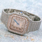 Cartier Santos WSSA0029 35MM Rose Gold Diamond Dial With 18.75 CT Diamonds