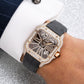 Cartier Santos WHSA0018 39.8MM Skeleton Dial With 6.75 CT Diamonds