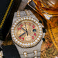 Audemars Piguet Royal Oak Offshore Chronograph 26170ST 42MM Yellow Gold Dial With 31.75 CT Diamonds