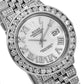 Rolex Datejust 36MM 16200 Mother of Pearl Roman Diamond Dial Diamond Bezel Stainless Steel Full Diamond Jubilee Bracelet