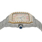 Cartier Santos De Cartier WSSA0030 40MM Yellow Gold Diamond Dial With 18.75 CT Diamonds