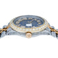 Rolex Datejust 36MM 1601 Blue Roman Diamond Dial Diamond Bezel Two Tone Yellow Gold Full Diamond Jubilee Bracelet 8.25ct