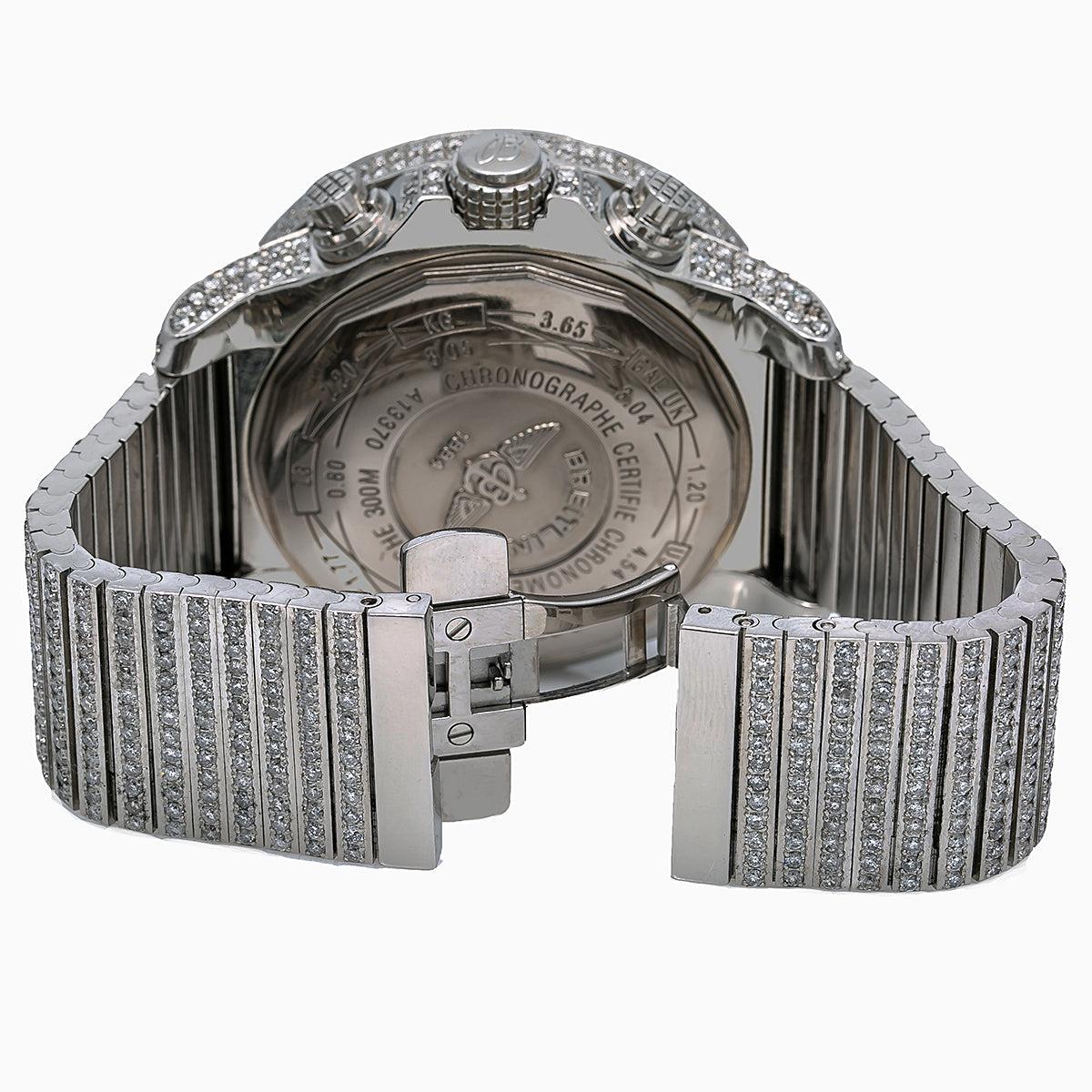 Breitling Super Avenger A13370 53MM with Diamond Dial