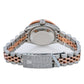 Rolex Datejust 26MM 69173 White Diamond Dial Diamond Bezel Two Tone Rose Gold Full Diamond Jubilee Bracelet
