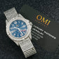 Breitling Colt GMT A32350 41MM Blue Dial With Diamond Bezel And Bracelet