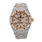 Audemars Piguet Royal Oak Self Winding 15450SR.OO.1256SR.01 37MM Champagne Diamond Dial With 22.75 CT Diamonds