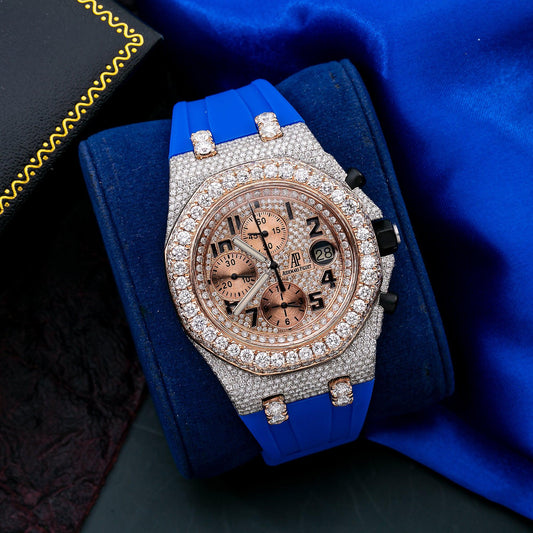 Audemars Piguet Royal Oak Offshore Chronograph 25940SK 42MM With 17.25 CT Diamonds