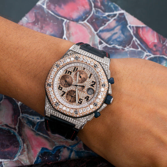 Audemars Piguet Royal Oak Offshore Chronograph 26170ST 42MM With Leather Bracelet