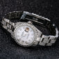Rolex Datejust 26MM 69160 Mother of Pearl Diamond Dial Diamond Bezel Stainless Steel Full Diamond Oyster Bracelet 5.75ct