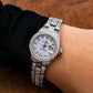 Rolex Datejust 26MM 69160 Mother of Pearl Diamond Dial Diamond Bezel Stainless Steel Full Diamond Oyster Bracelet 5.75ct
