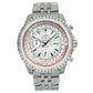 Breitling Bentley Motors A25362 49MM White Dial With Diamond Bezel And Bracelet 8.00 CT