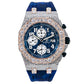 Audemars Piguet Royal Oak Offshore Chronograph 25940SK 42MM Blue Dial With Rubber Bracelet