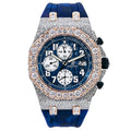 Audemars Piguet Royal Oak Offshore Chronograph 25940SK 42MM Blue Dial With Rubber Bracelet