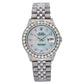 Rolex Datejust 36MM 16234 Mother of Pearl Diamond Dial Diamond Bezel Stainless Steel Semi Diamond Jubilee Bracelet