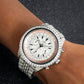 Breitling Bentley Motors A25362 49MM White Dial With Diamond Bezel And Bracelet 8.00 CT
