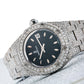 Audemars Piguet Royal Oak Lady 67601ST 33MM Black Dial With Stainless Steel Bracelet