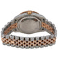 Rolex Datejust 36MM 116231 Diamond Paved Red Eastern Arabic Dial Diamond Bezel Two Tone Rose Gold Full Diamond Jubilee Bracelet 17.25ct