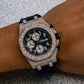 Audemars Piguet Royal Oak Offshore Chronograph 25940SK 42MM Blue Dial With Rubber Bracelet