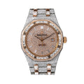 Audemars Piguet Royal Oak Self Winding 15400SR 41MM Rose Gold Diamond Dial With 32.75 CT Diamonds