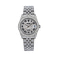 Rolex Datejust 31MM 68274 Diamond Paved Roman Dial Diamond Bezel Stainless Steel Full Diamond Jubilee Bracelet 12ct