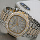 Patek Philippe Nautilus 3800 Silver Diamond Dial With 14.50 CT Diamonds