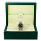 Rolex Datejust 36MM 1601 Green Eastern Arabic Diamond Dial Diamond Bezel Two Tone Yellow Gold Full Diamond Oyster Bracelet