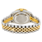 Rolex Datejust 36MM 116233 Pink Floral Diamond Dial Diamond Bezel Two Tone Yellow Gold Semi Diamond Jubilee Bracelet