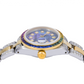Rolex Datejust 26MM 6917 Blue Mother of Pearl Diamond Dial Rainbow Gemstone Bezel Two Tone Yellow Gold Semi Diamond Oyster Bracelet